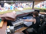 ROH - WolfTrap
This is the only venue where I've ever seen this. This is the mixing position for the speakers located in the balcony for the lawn and above. The engineer receives all channels to make his own mix. This board can also receive a 2-track mix from FOH, but the engineer cannot hear what it sounds like in the shed from this ROH position.
06060015.JPG