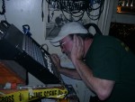 The soundman on the job. Go Boots.
01190014.JPG