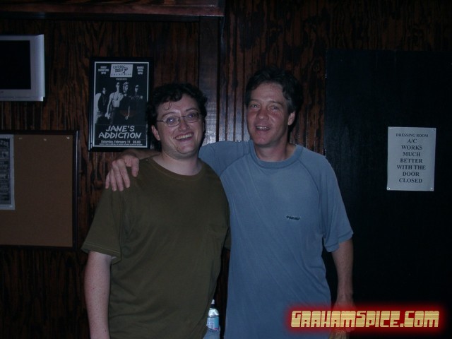 Me and Jeff Sipe just after he kissed me on the cheek
01240003.JPG