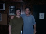 Me and Jeff Sipe just after he kissed me on the cheek
01240003.JPG