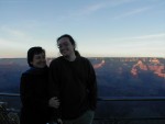 Mom and me at the Grand Canyon