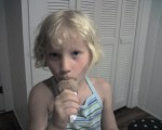 062507 Sophie with a fudgesicle