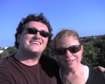 060808 Me & Morgan on Dixie Dunbar's Crows Nest - Charleston, SC